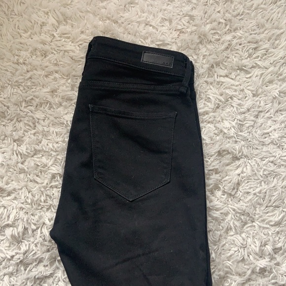 Abercrombie Black Distressed Super Skinny Jeans - Picture 5 of 6